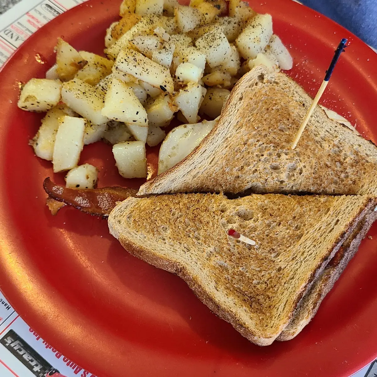 Bacon and Eggs Sandwich