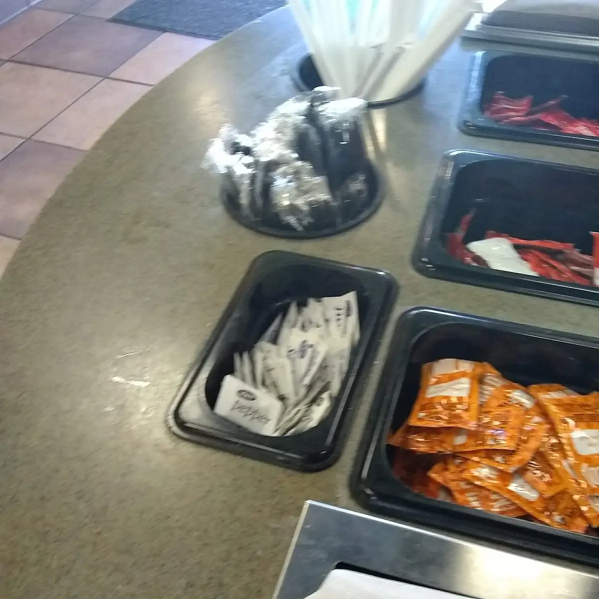 Condiments Salt Pepper