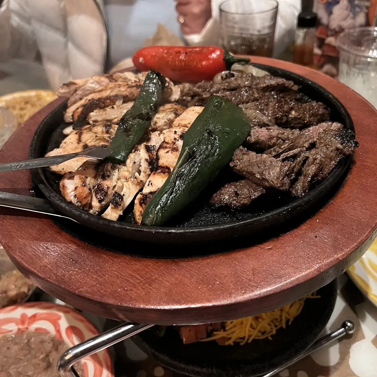 Chicken and Beef Fajitas