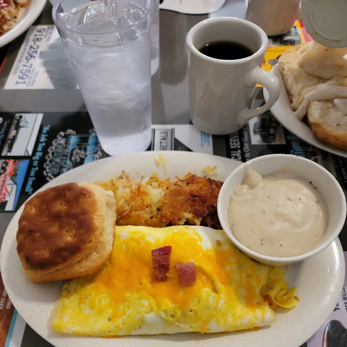 Ham and Cheese Omelette