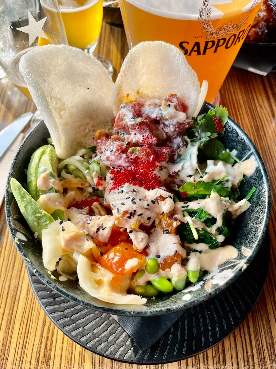Poke Bowl Thon Et Saumon
