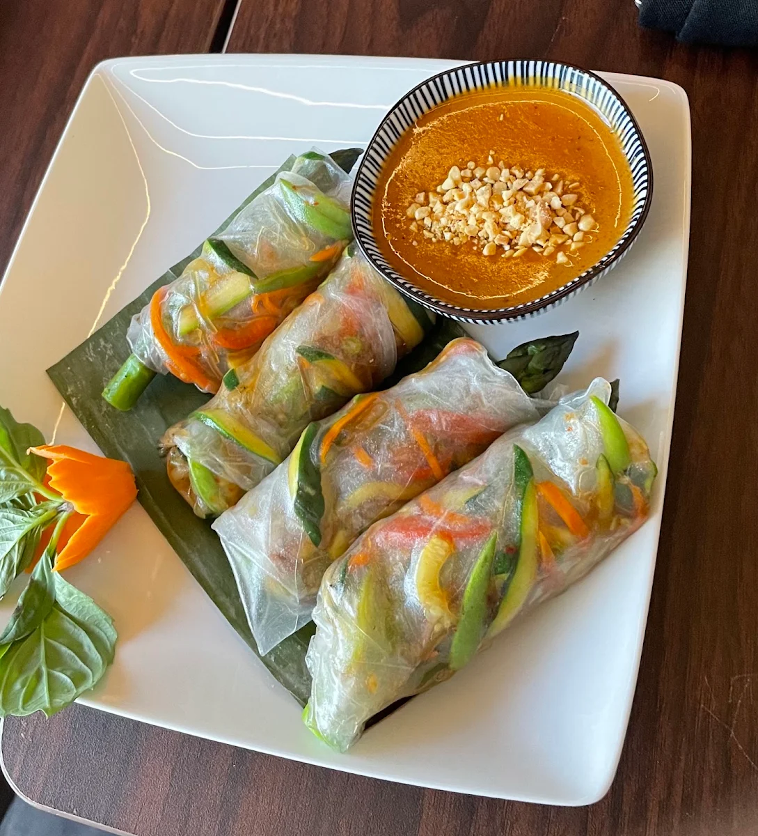 Crispy Vegetarian Spring Rolls