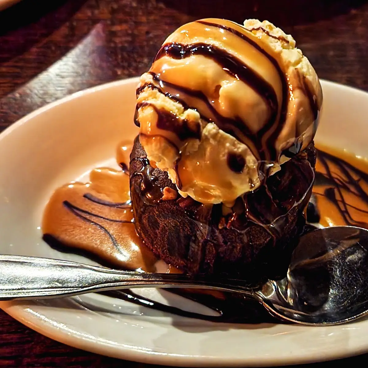 Turtle Chocolate Lava Cake