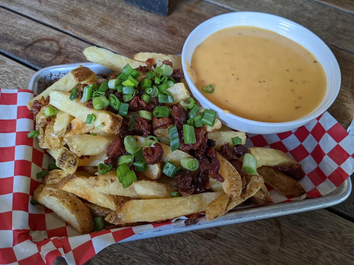 Fries and Beer Cheese