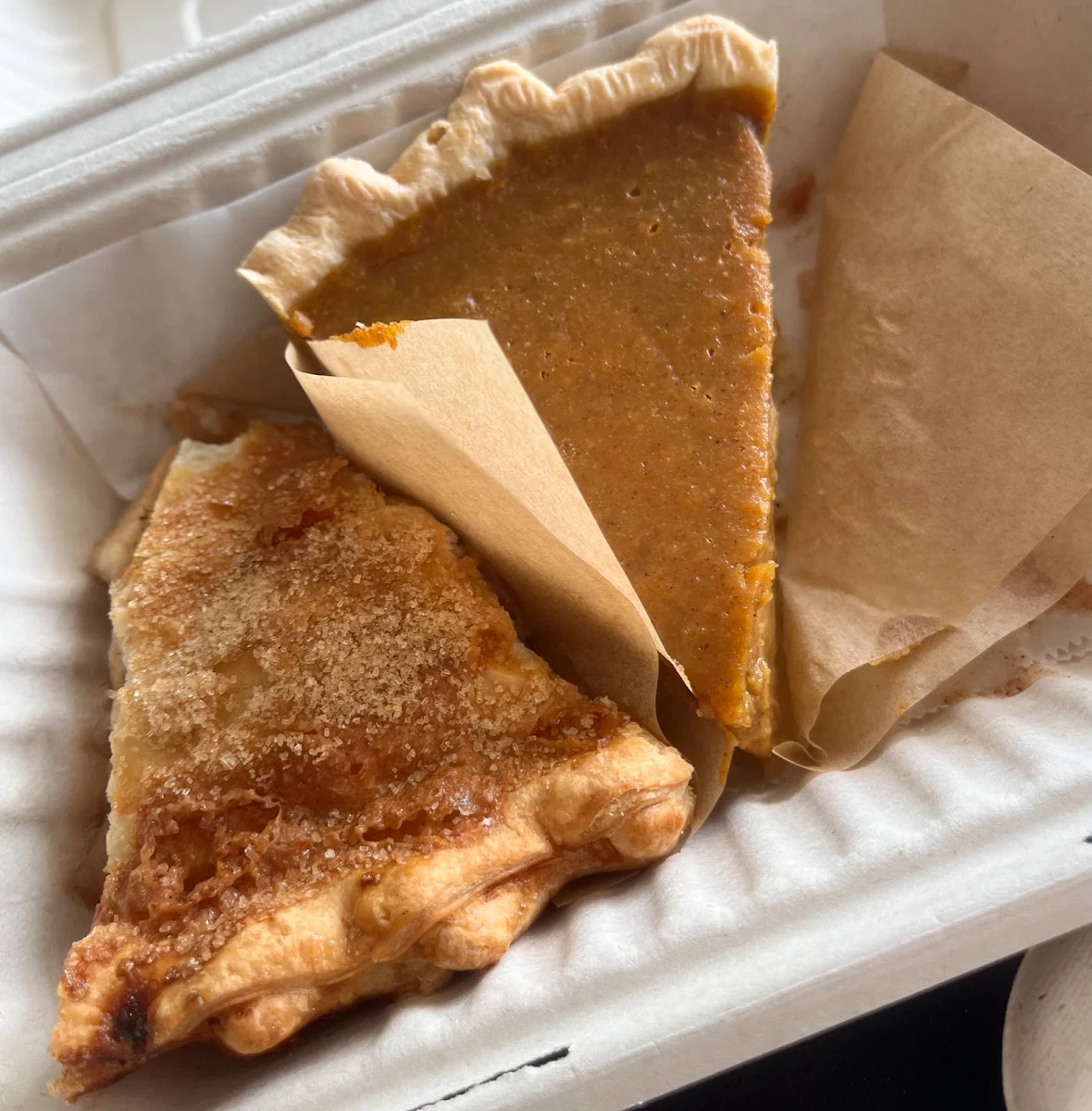 Pumpkin Pie Apple Pie