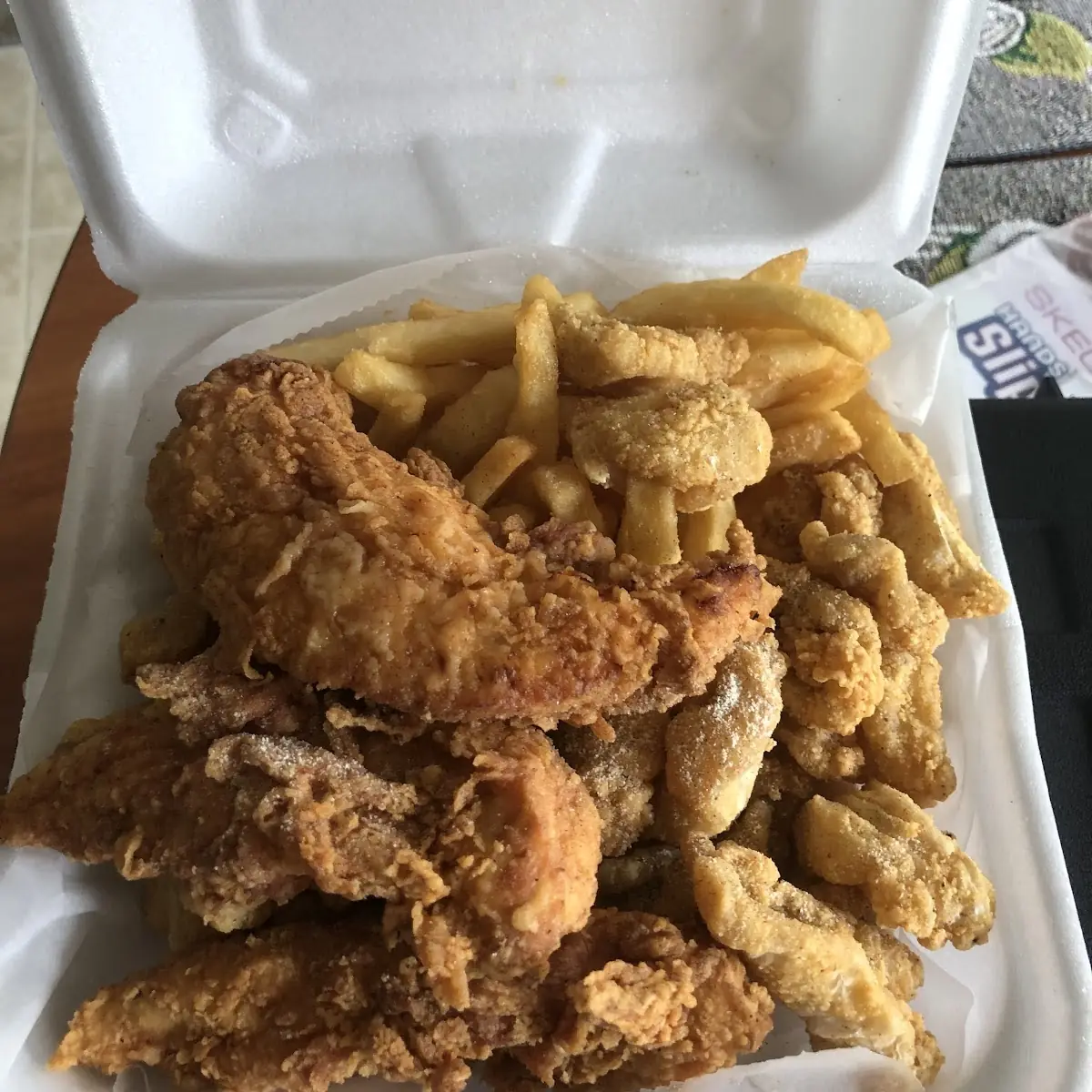 Catfish Nuggets and Chicken Tenders Combo