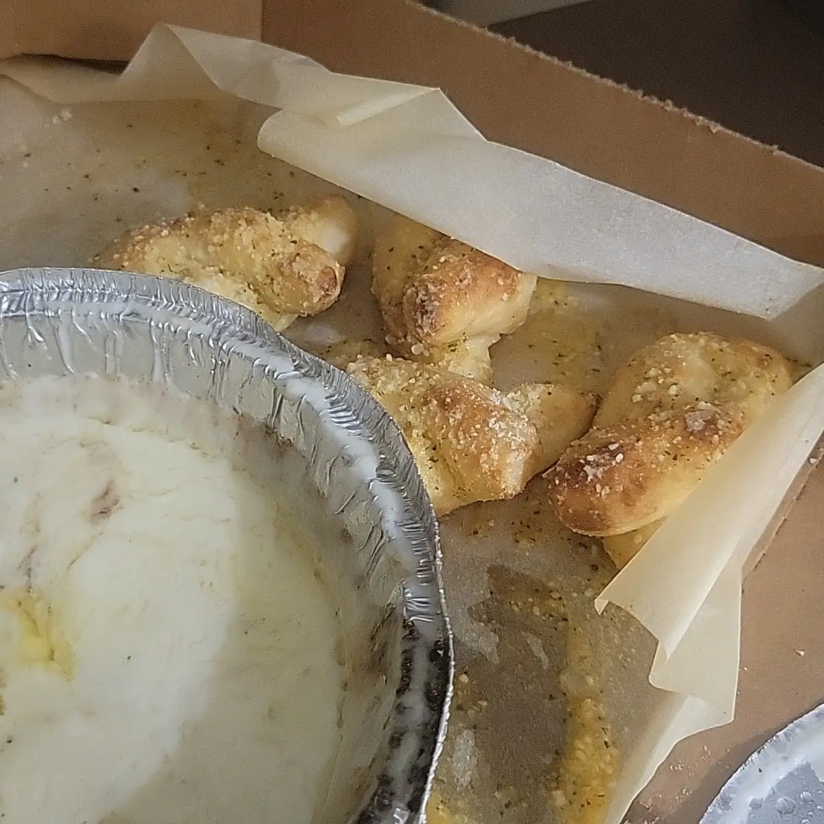 Bread Twist with Dipping Sauce