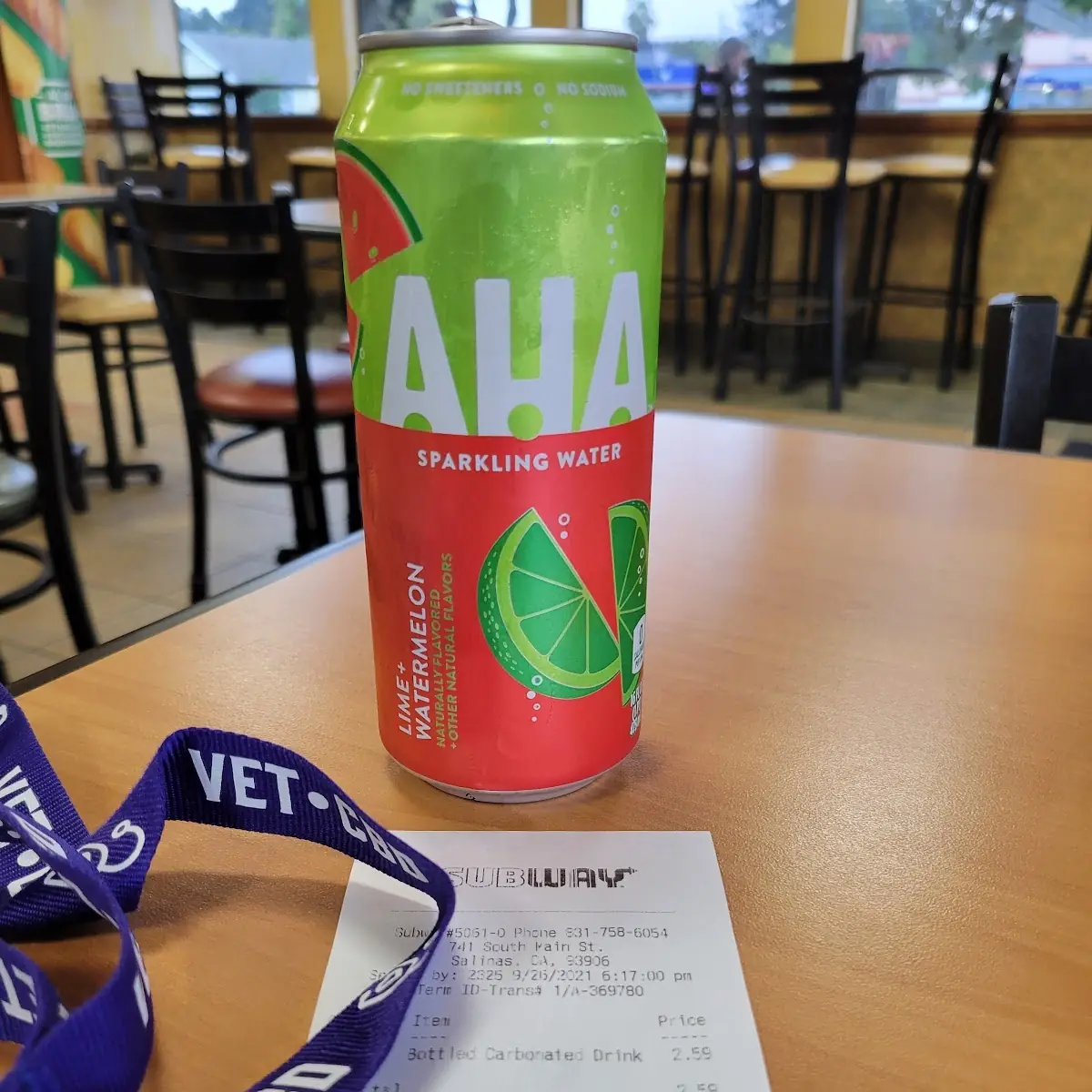 AHA Seltzer Water