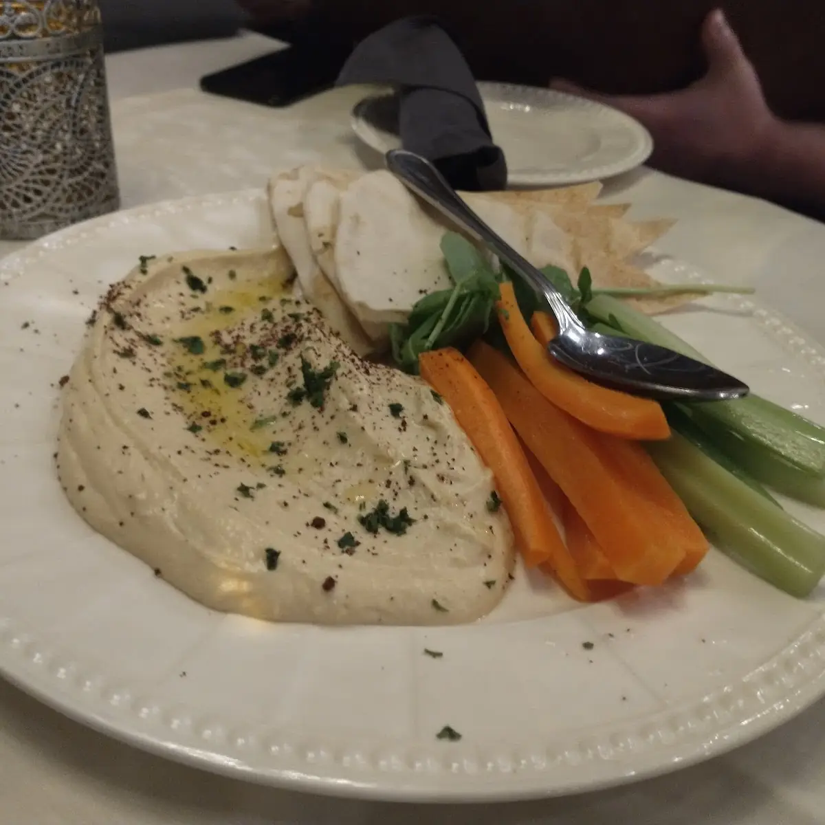 Hummus and Pita Bread