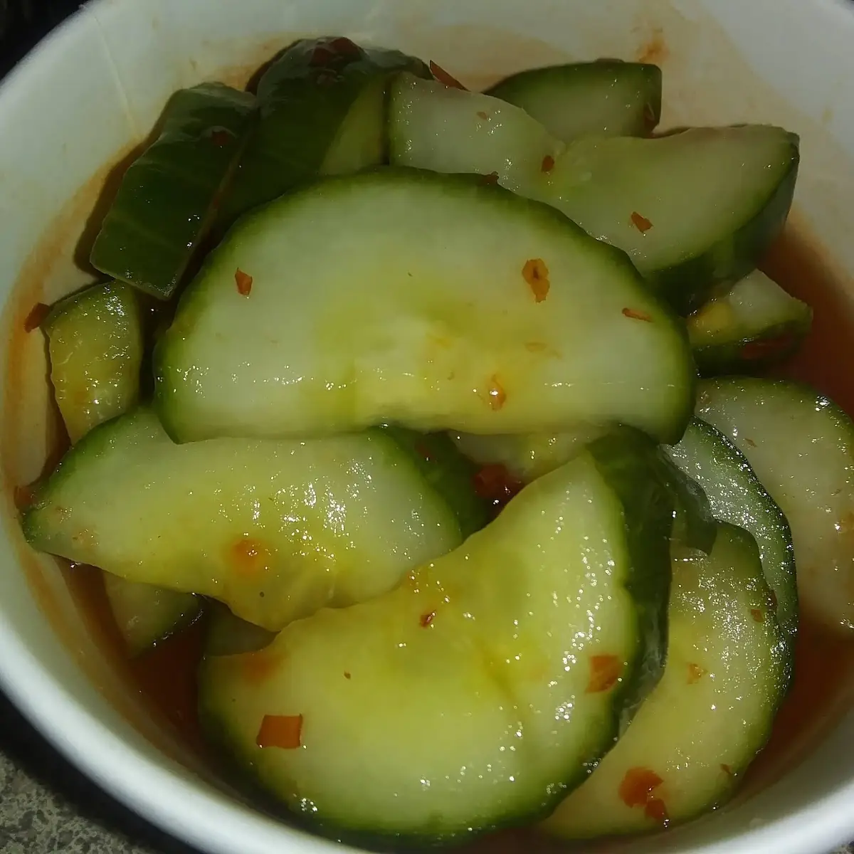 Spicy Cucumber Salad