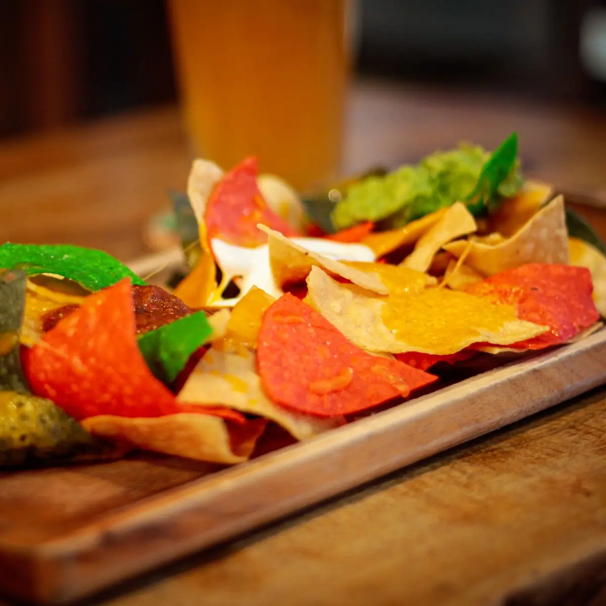 Tri-Colored Nachos