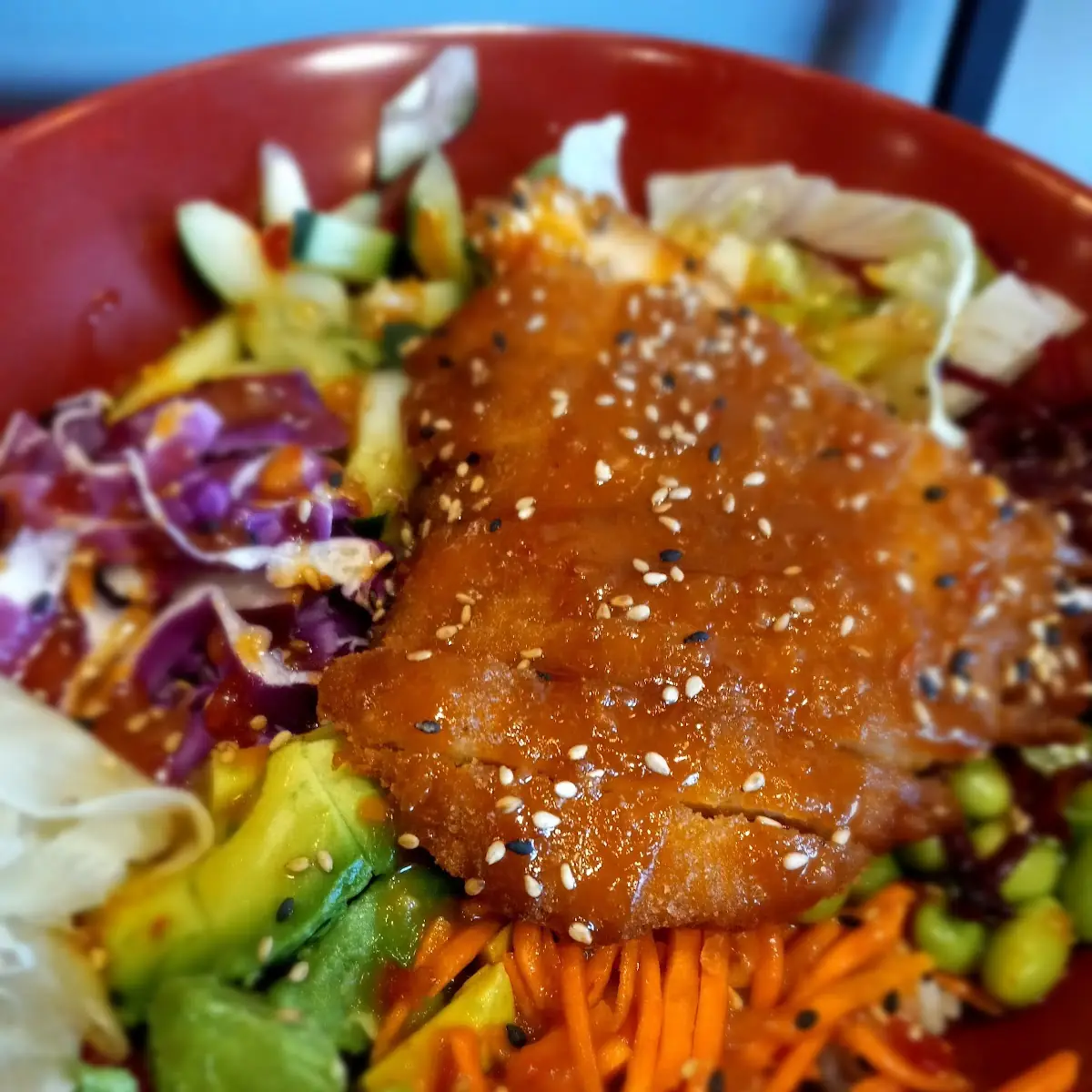 Panko Chicken Teriyaki Chili Peanut
