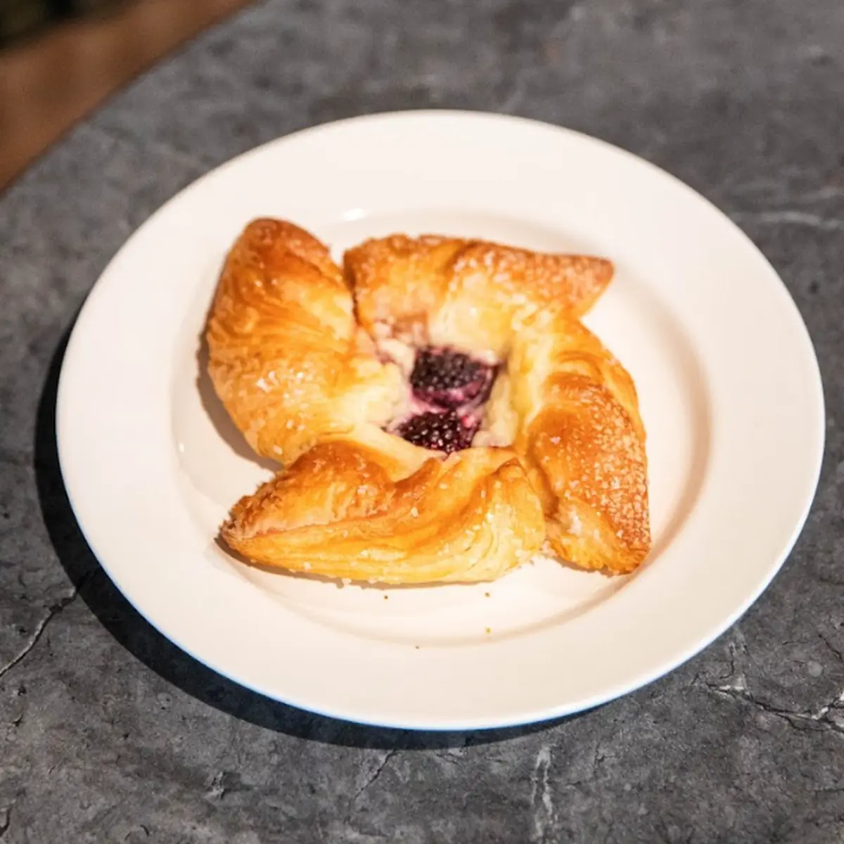 Blackberry Cream Cheese Danish