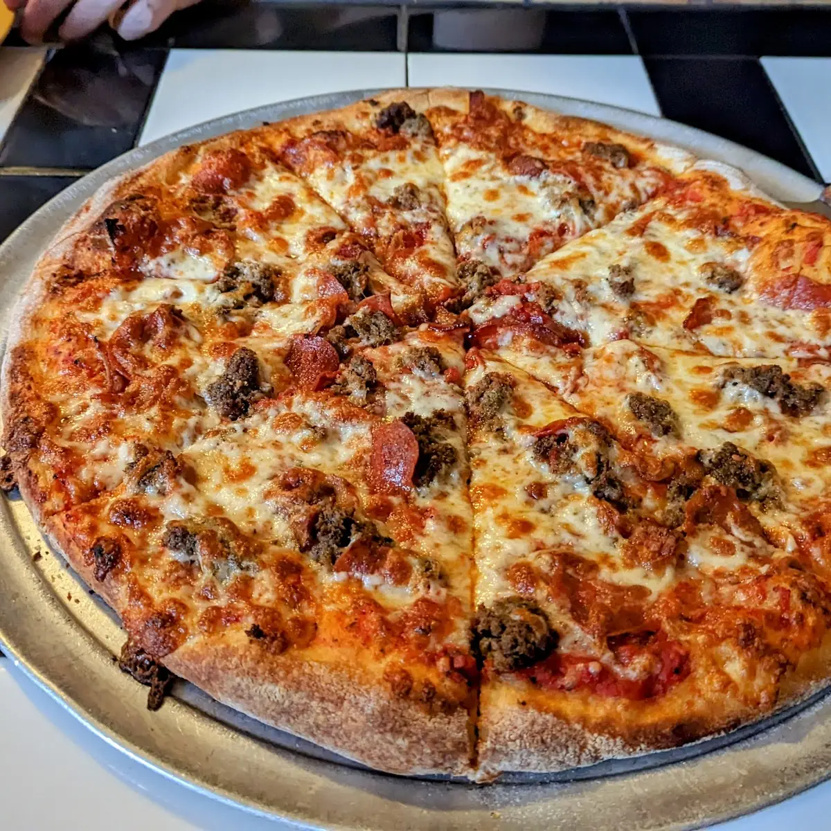 Sausage Pizza