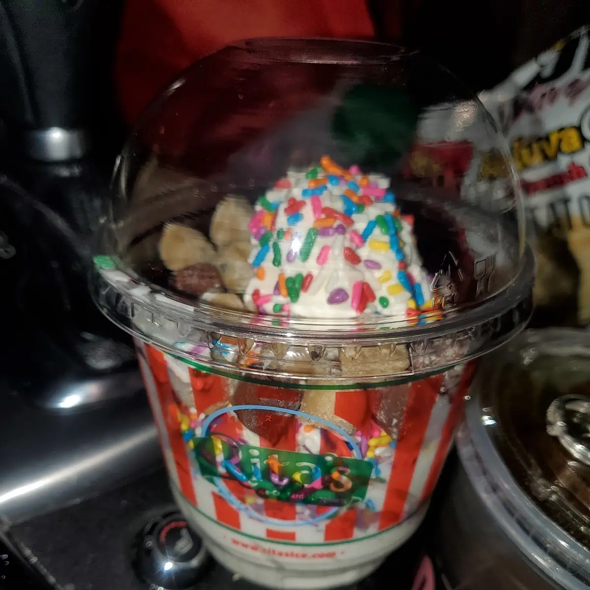 Vanilla Ice Cream with Cookie Dough Bites