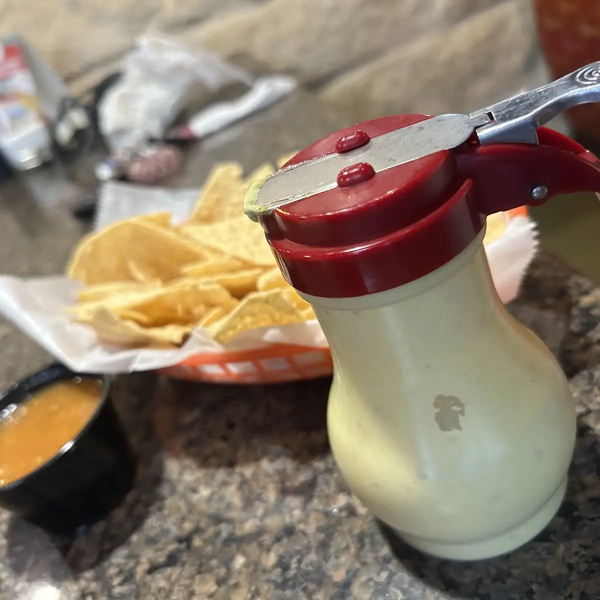 Nachos With Beans & Cheese