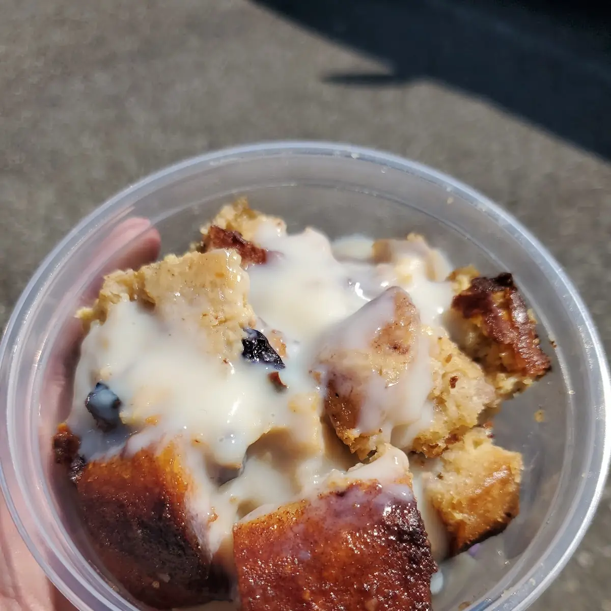 Blueberry Bread Pudding
