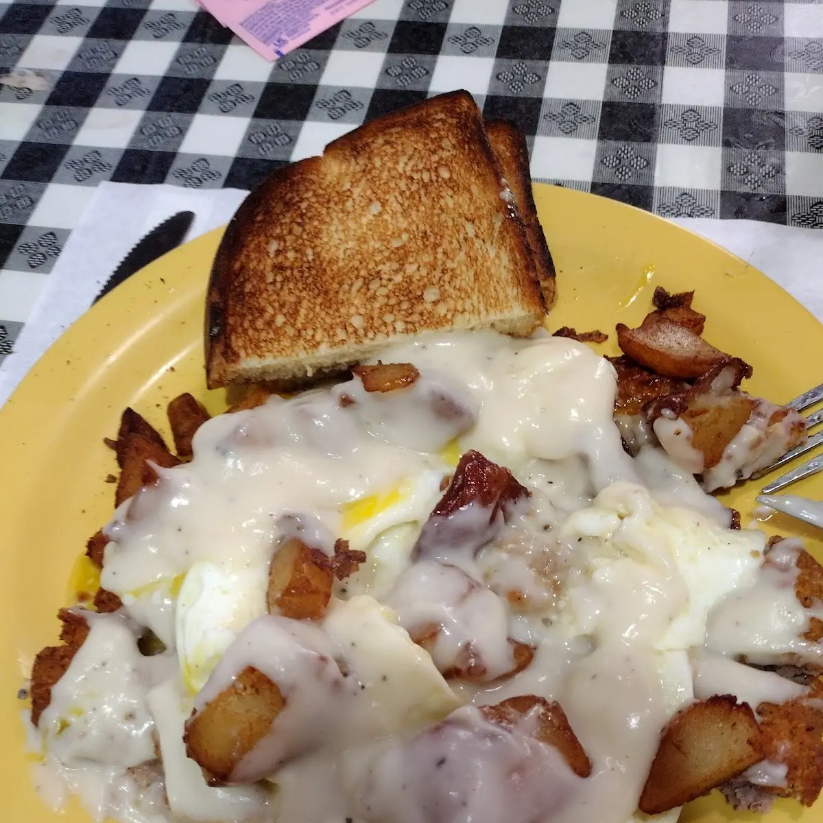 Chicken Fried Steak and Eggs
