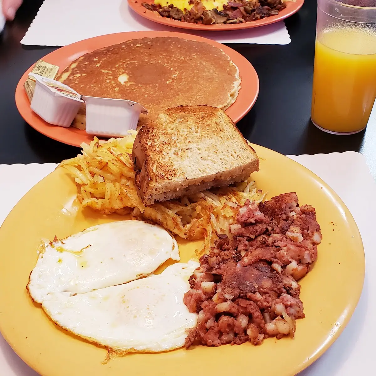 Corned Beef Hash Eggs Hash Browns