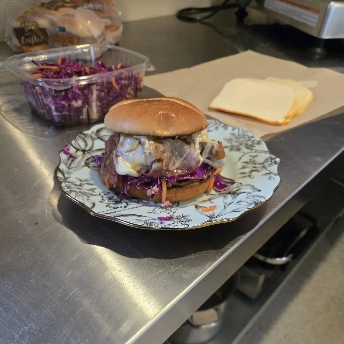 Teriyaki Tri Tip Sandwich
