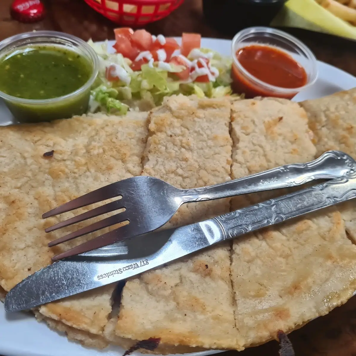 Chicken Quesadilla Corn Tortilla