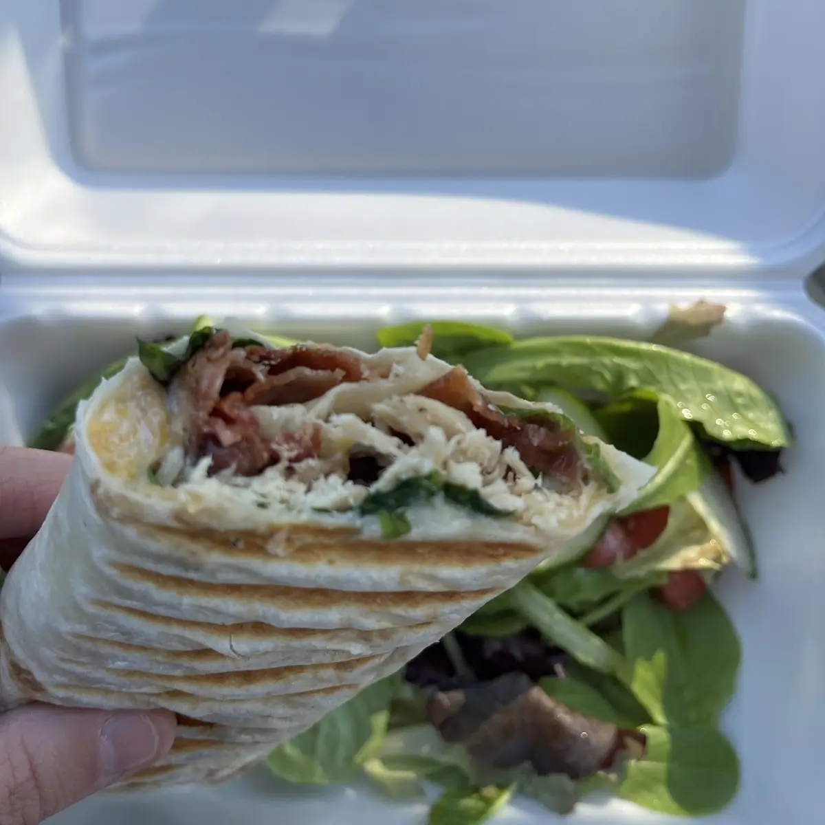 Chicken Bacon Ranch Wrap
