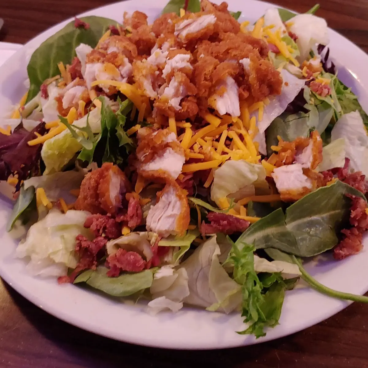 Crispy Chicken Salad