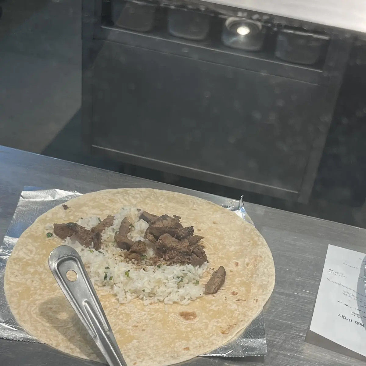 Carne Asada Burrito