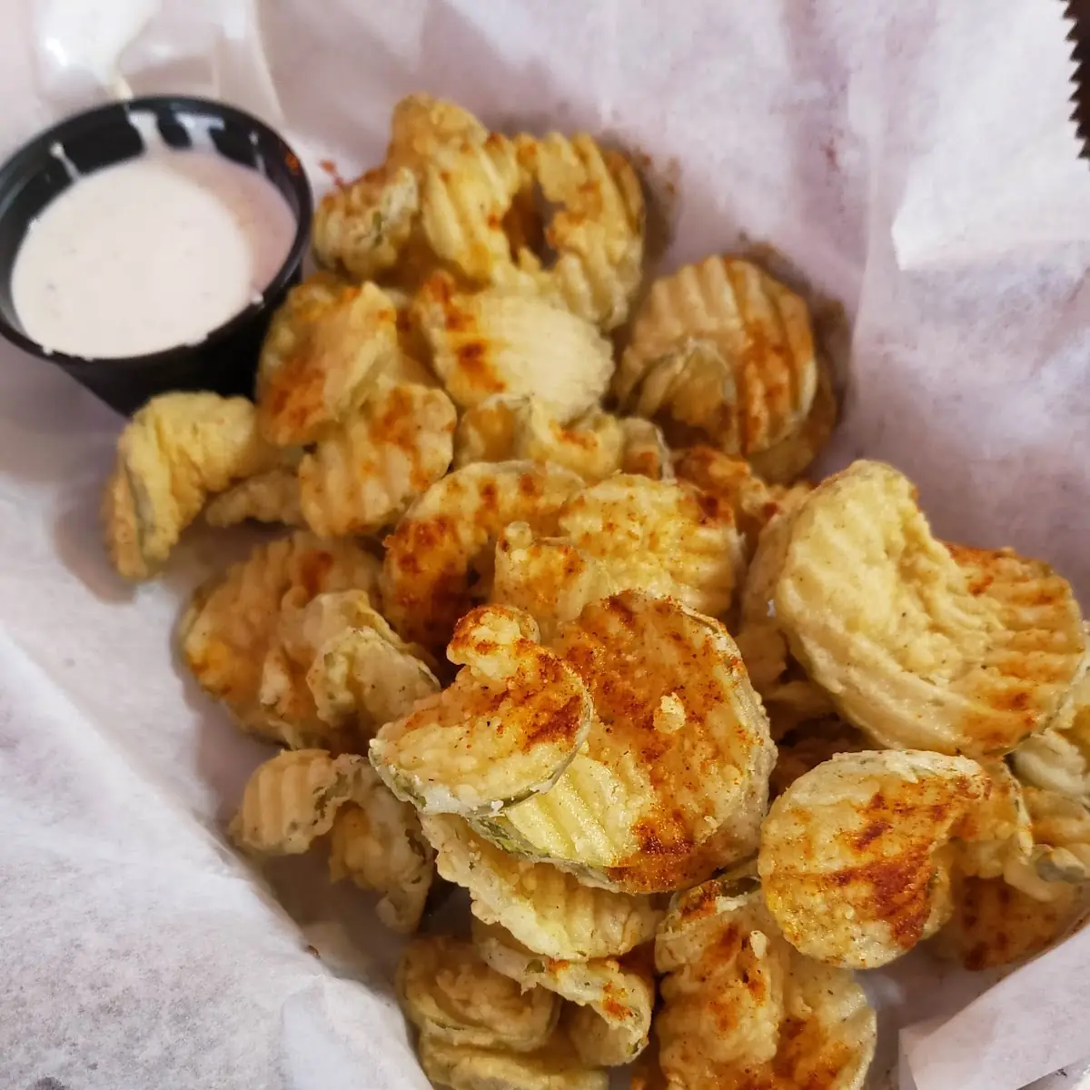 Deep Fried Pickle Chips