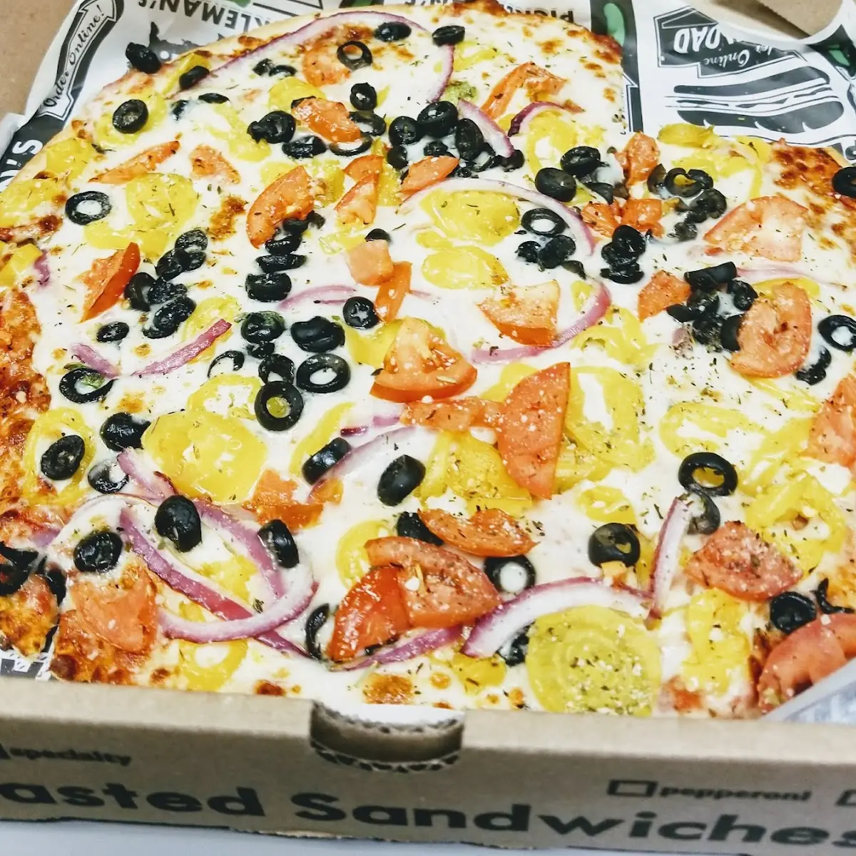 Veggie Thin Crust