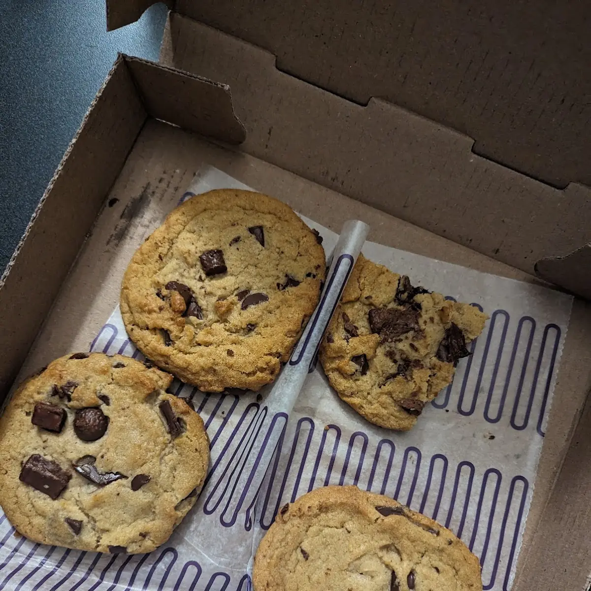 Double Chocolate Chunk Cookie