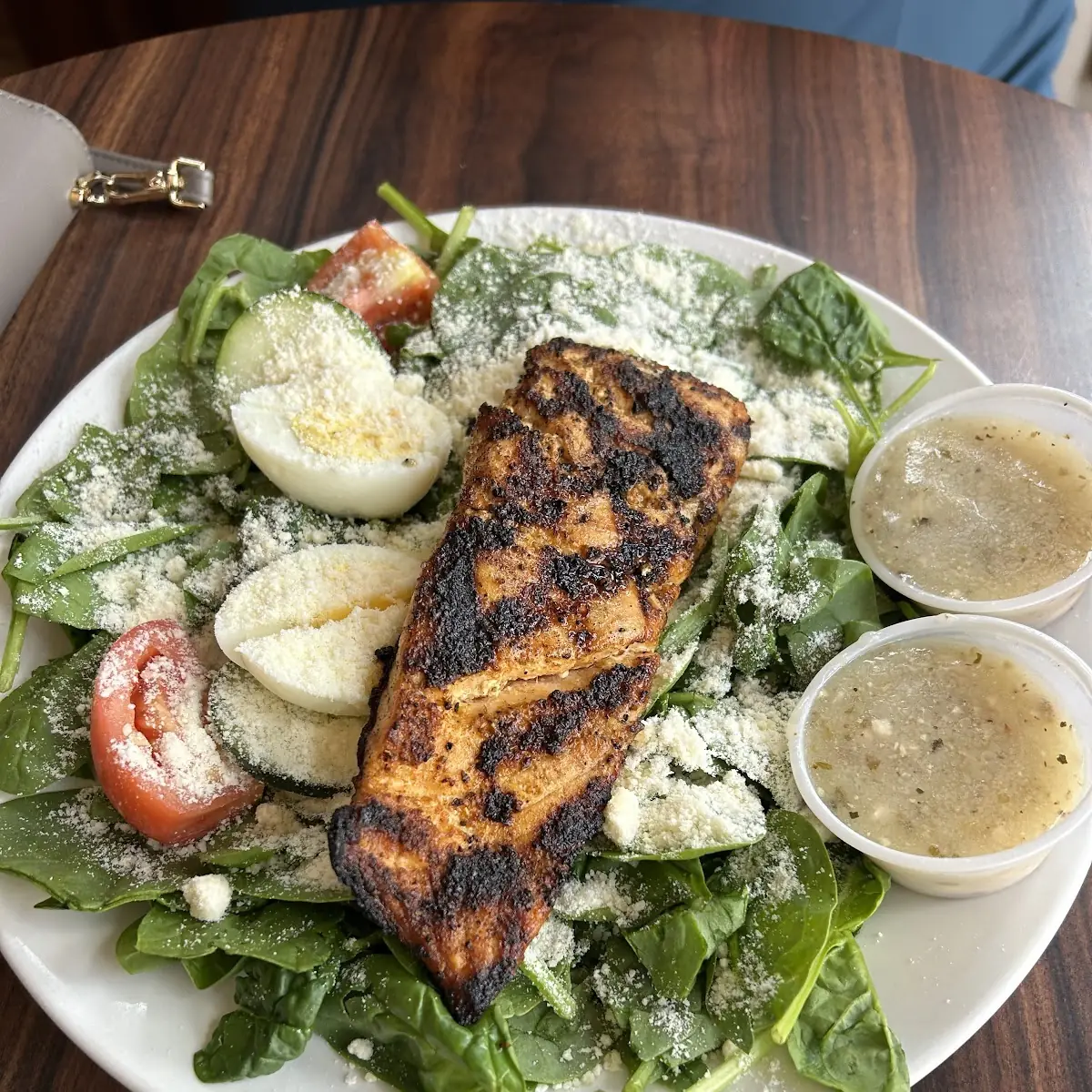 Blackened Salmon Salad