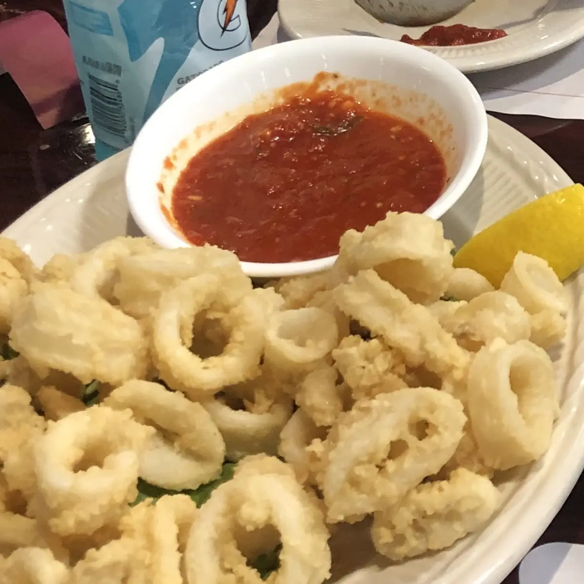 Fried Calamari and Octopus