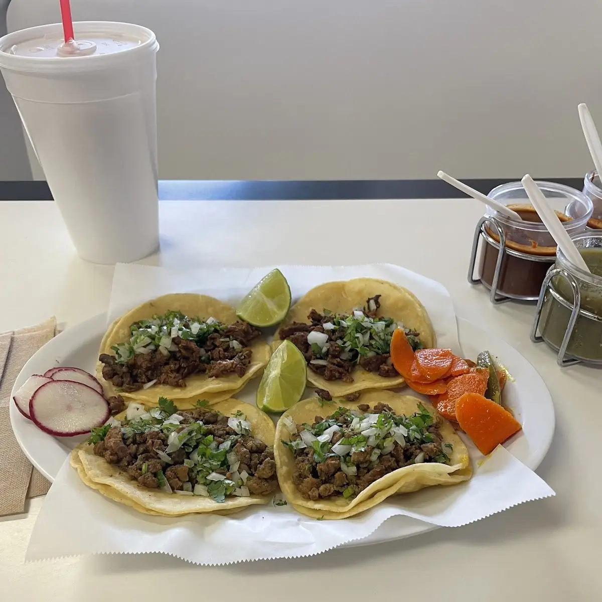 Carne Asada and El Pastor Tacos