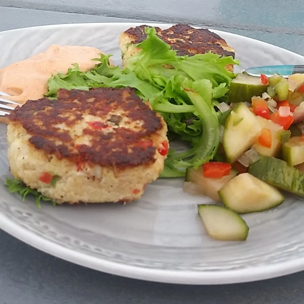 Spanish Style Crab Cakes