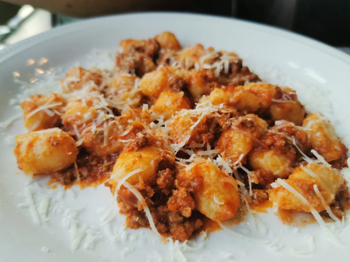 Gnocchi with Meat Sauce