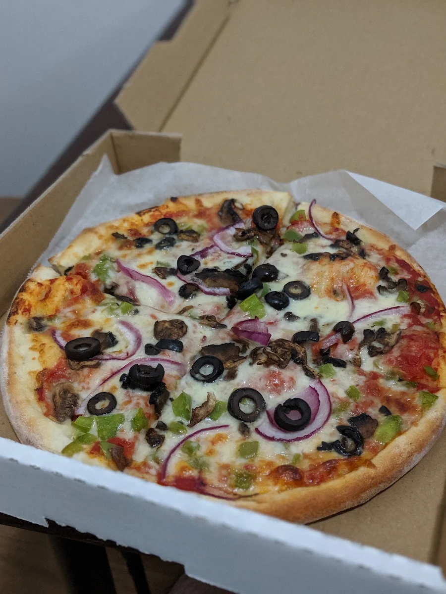 Veggie Pizza Personal Pizza