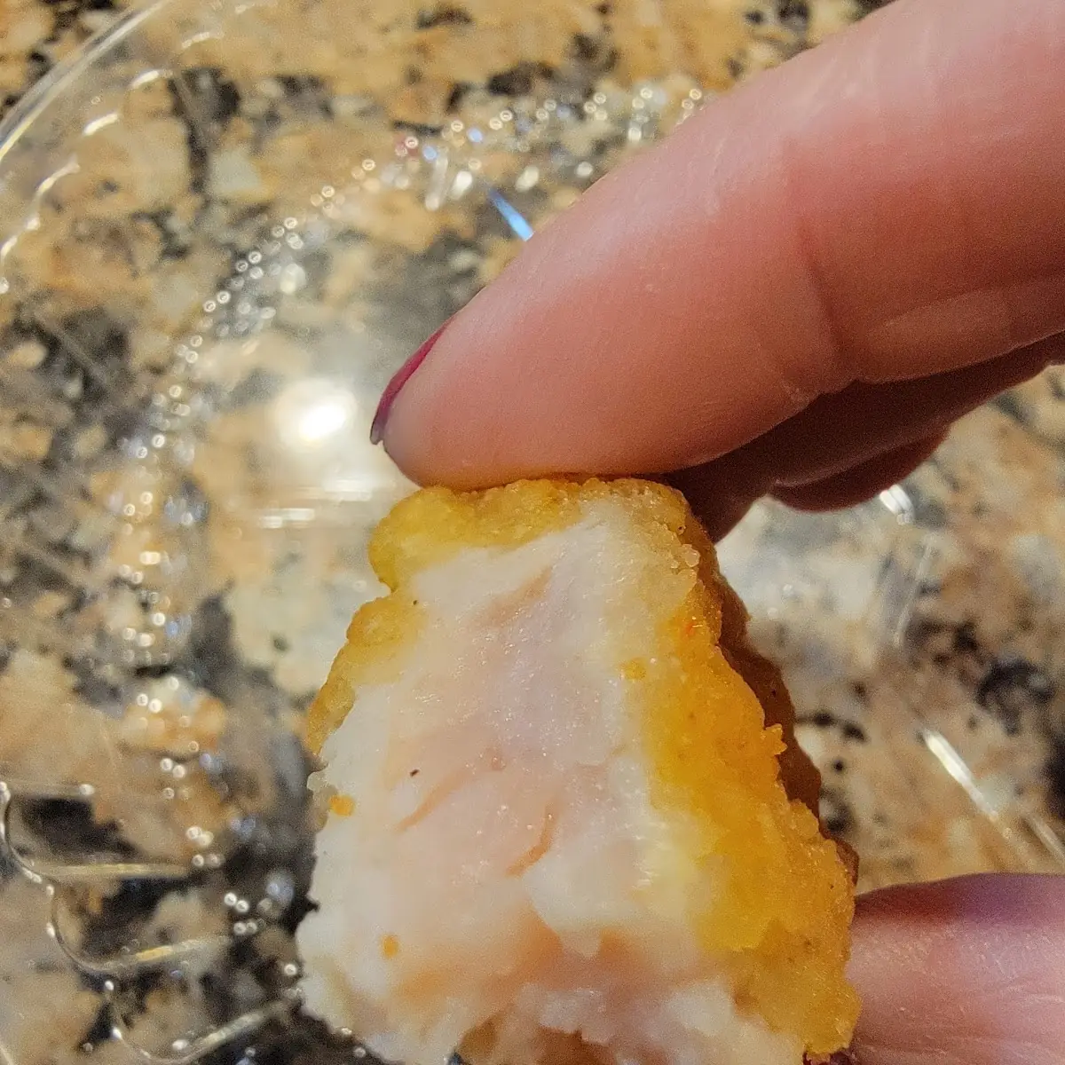Raw Chicken Nuggets
