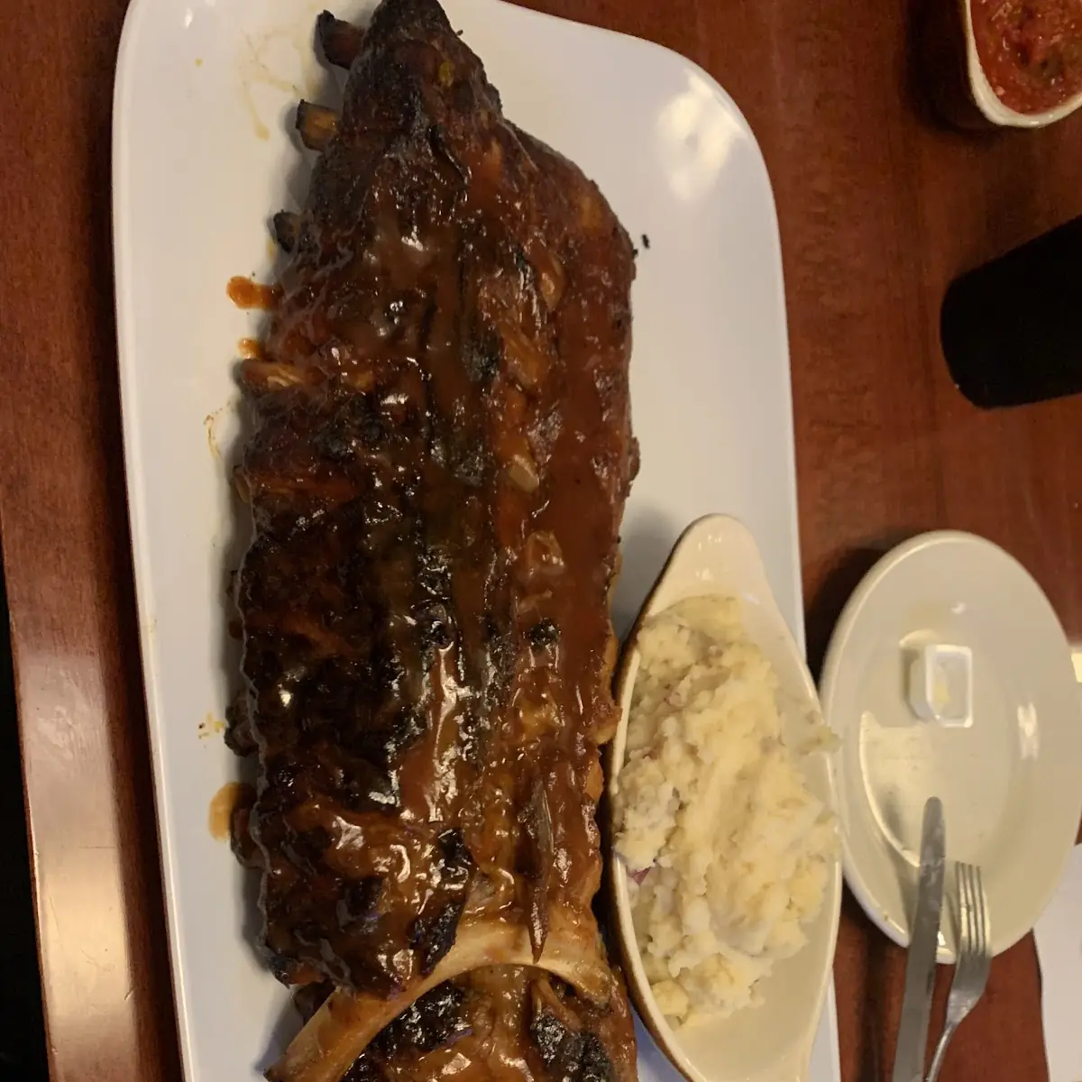 Full Rack of Ribs w Rice
