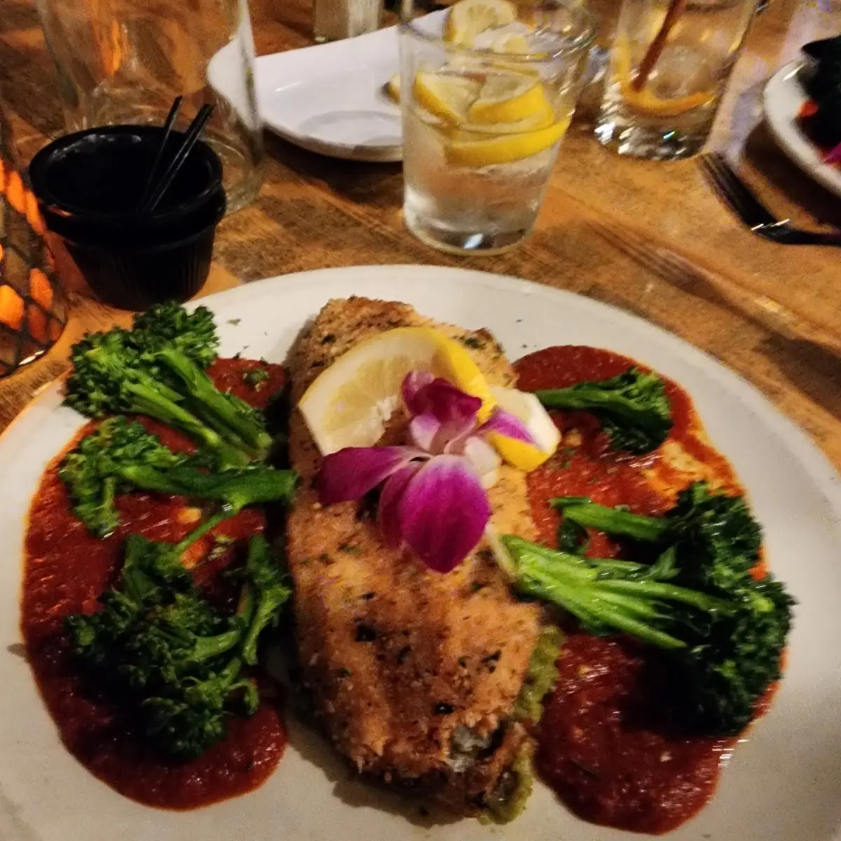 Almond Crusted Trout