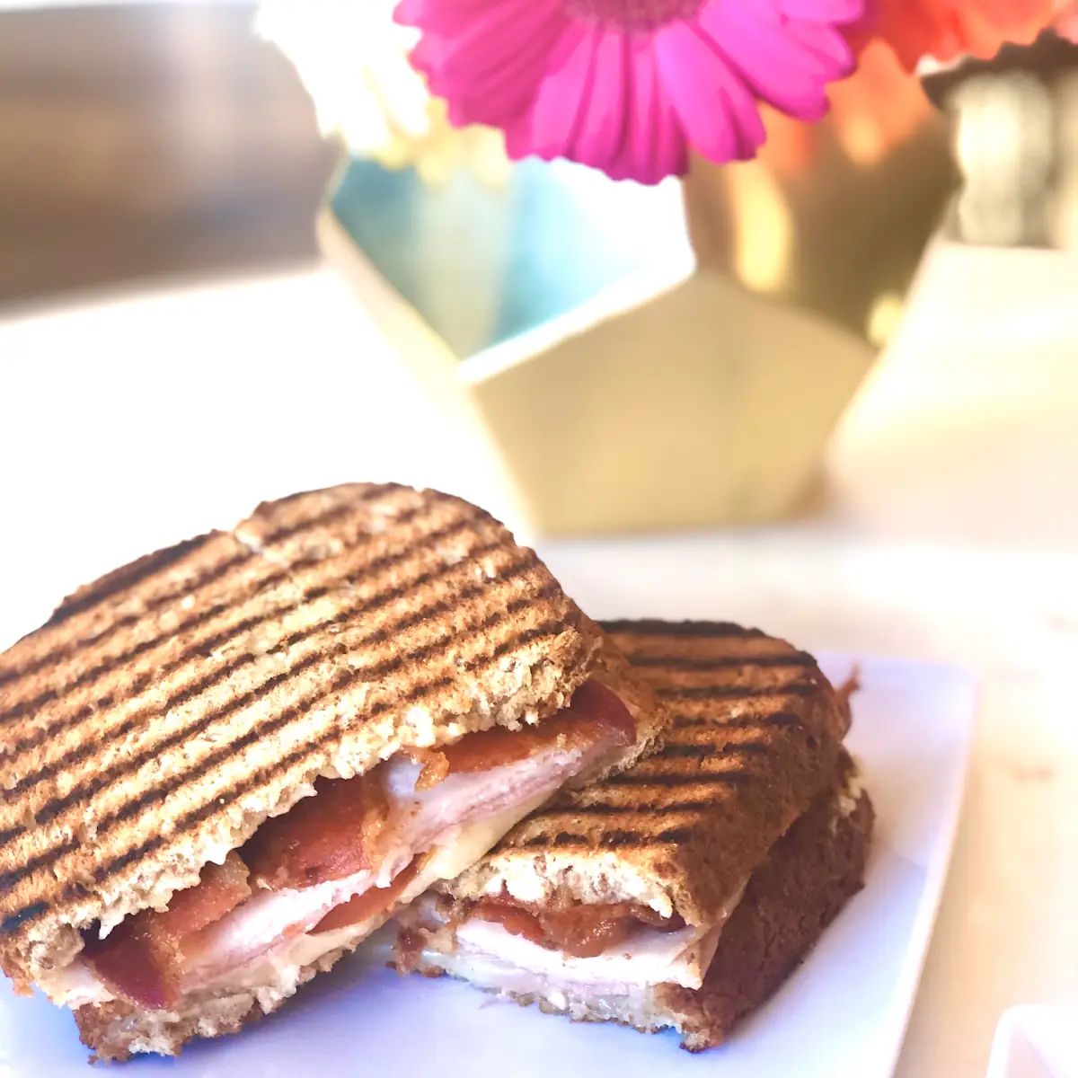 Veggie Stuffed Grilled Cheese