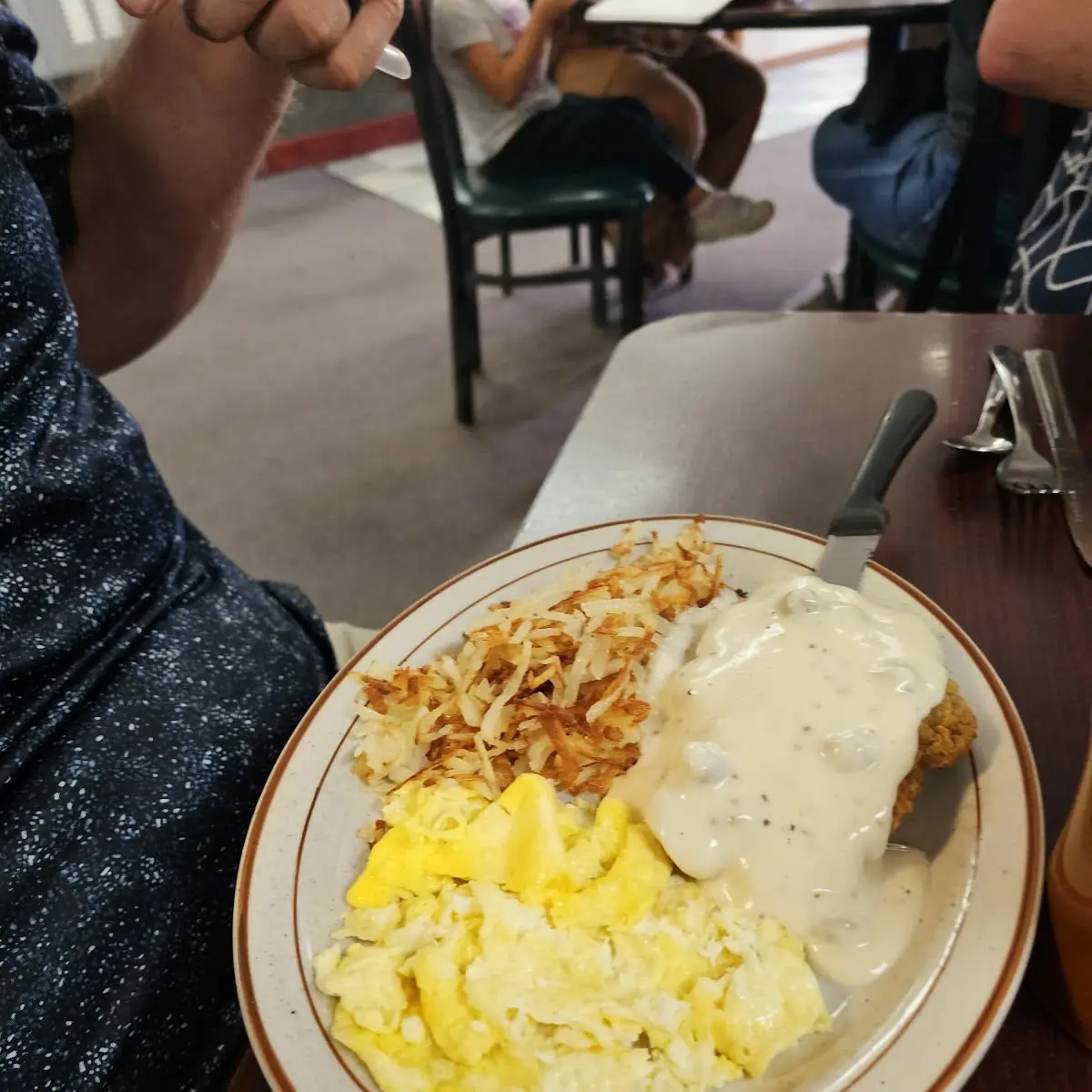 Chicken Fried Steak Eggs
