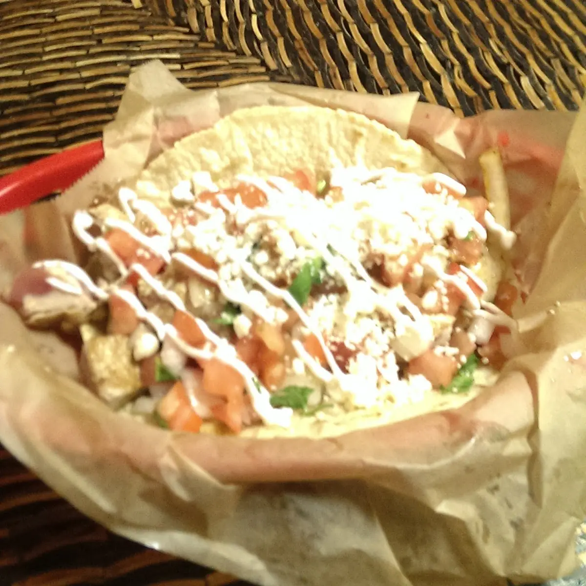 Seared Ahi Taco