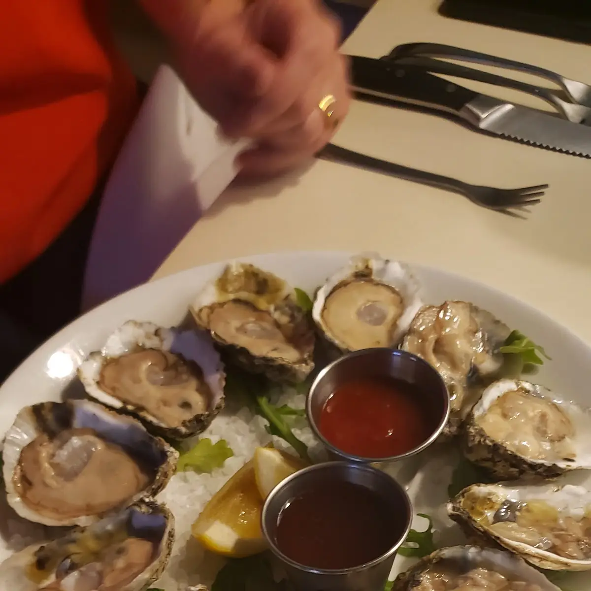 Oysters on the Half Shell