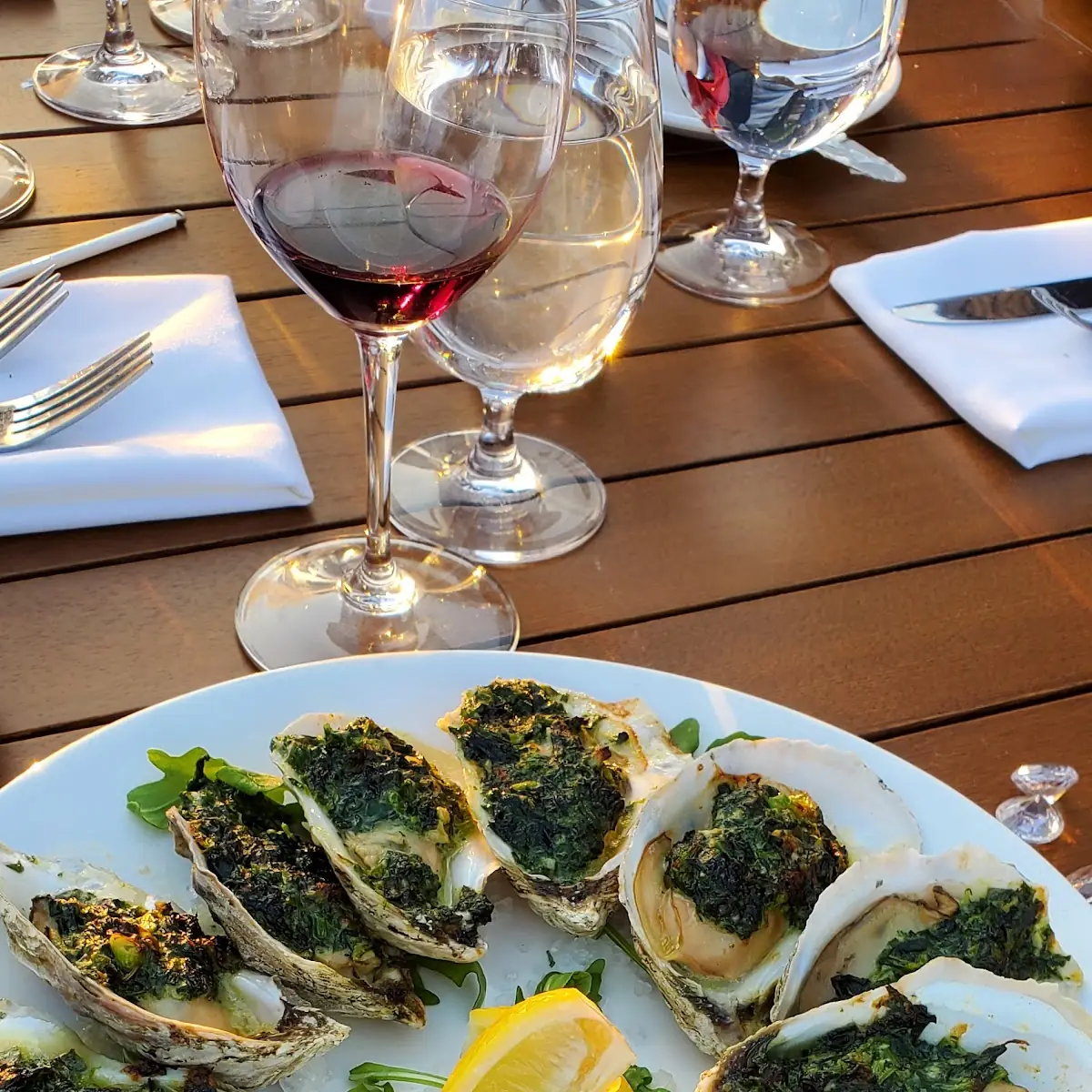 Oysters Rockefeller