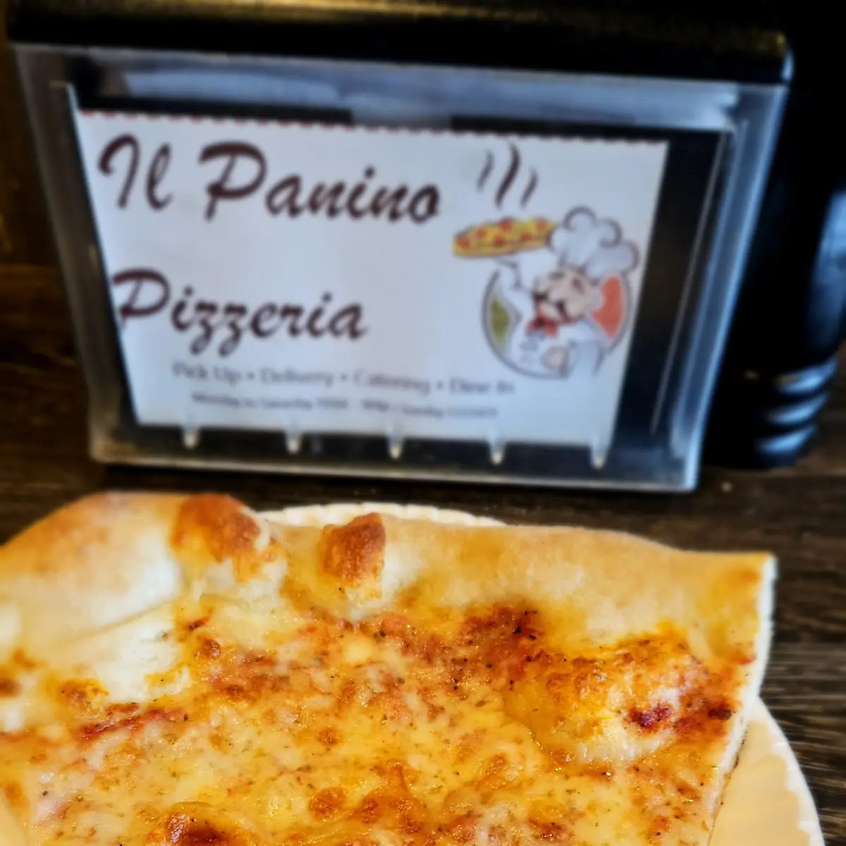 Plain Cheese Pizza Slice