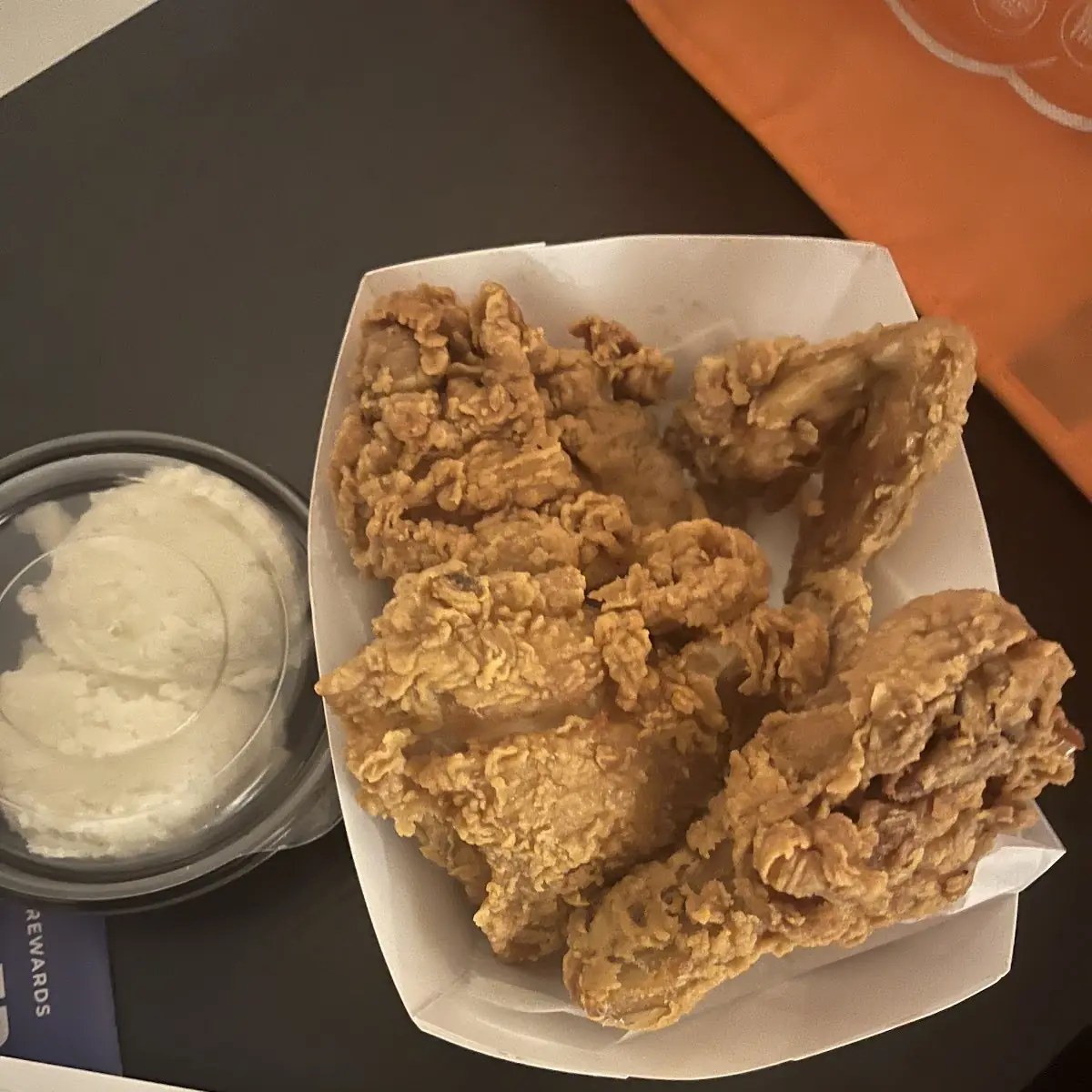 Fried Chicken and Mash Potatoes