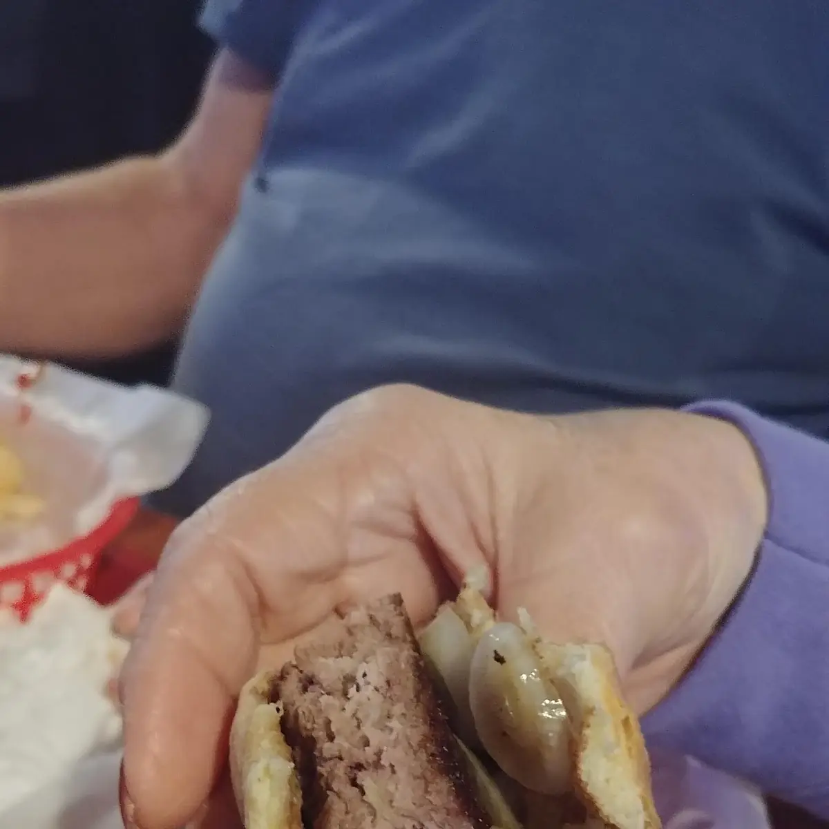 Half Pound Hamburger