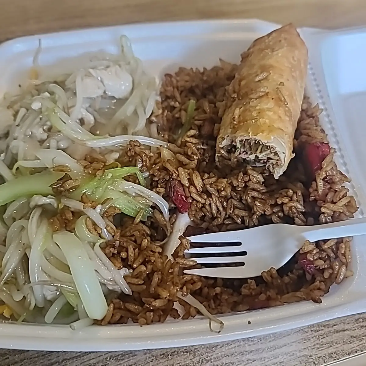 Chicken Chow Mein Egg Roll