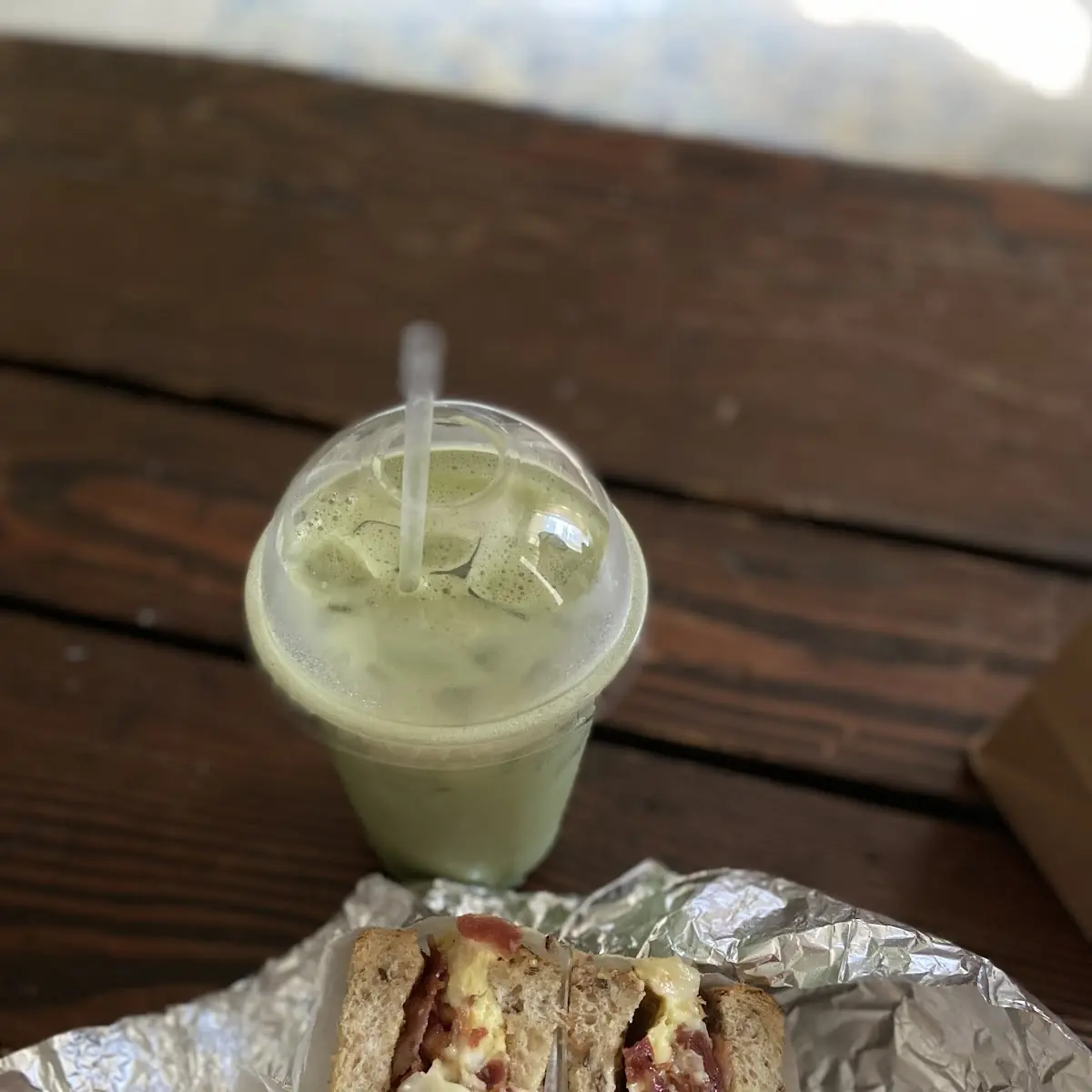 Iced Matcha Latte
